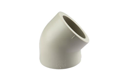 秦淮PPH45°弯头(DIN)